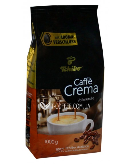 Кава TCHIBO Caffe Crema Vollmundig зернова 1 кг (4046234158939)