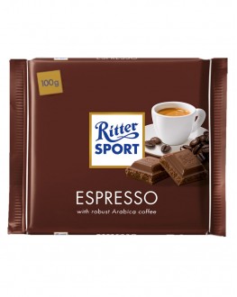 Шоколад RITTER SPORT Espresso Молочний Еспресо 100 г