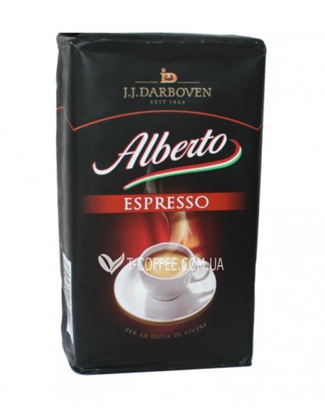 Кава JJ DARBOVEN Alberto Espresso мелена 250 г (4006581003047)