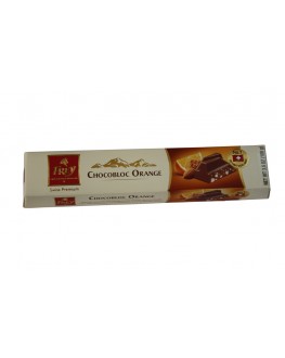 Шоколад FREY Chocobloc Orange молочний з апельсином і медово-мигдалевою нугою 100 г