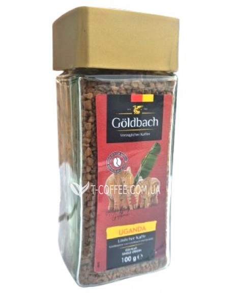Кава Goldbach Uganda розчинна 100 г скл. б. (4251321400505)