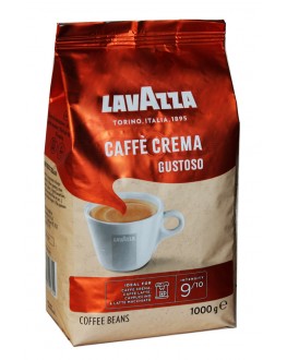 Кава LAVAZZA Caffe Crema Gustoso зернова 1 кг (8000070027701)