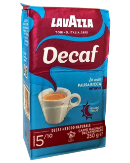 Кава LAVAZZA Dek Intenso без кофеїну мелена 250 г (8000070011403)