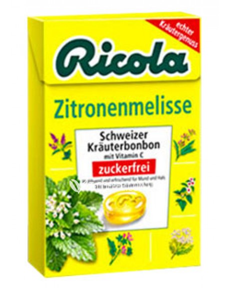 Льодяники RICOLA Zitronnenmelisse Мелісса 50 г (7610700946053)