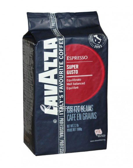 Кава LAVAZZA Espresso Super Gusto зернова 1 кг