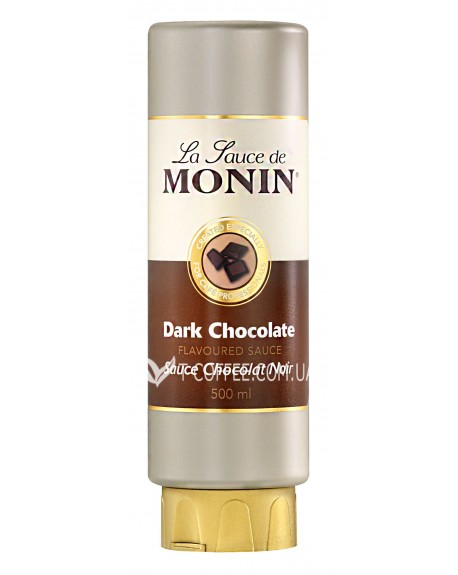 Топінг MONIN Dark Chocolate Чорний Шоколад 500 мл