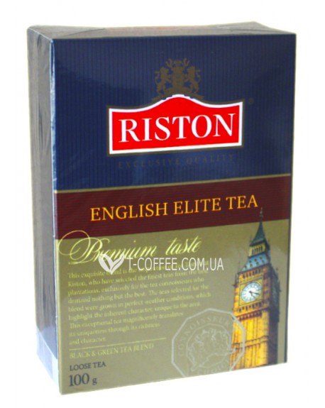 Чай RISTON English Elite Елітний Англійський 100 г к/п (4792156000404)