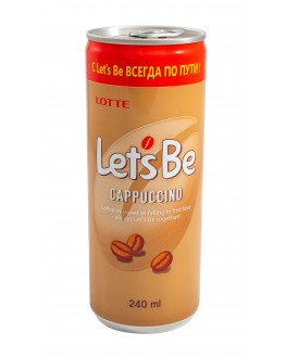 Напій LOTTE Let`s Be Cappuccino кавовий 240 мл