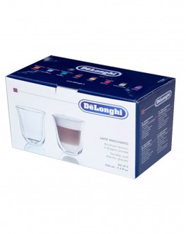 Набір стаканів DELONGHI для лате 2 шт х 220 мл