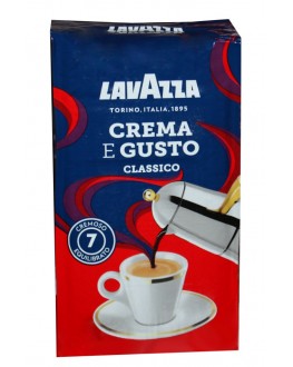Кава LAVAZZA Crema e Gusto Classico мелена 250 г (8000070038768)