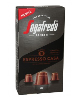 Кава SEGAFREDO Nespresso Espresso Casa в капсулах 10 х 5,1 г (8003410248101)