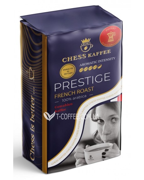 Кава Chess Kaffee Prestige French roast мелена 500 г