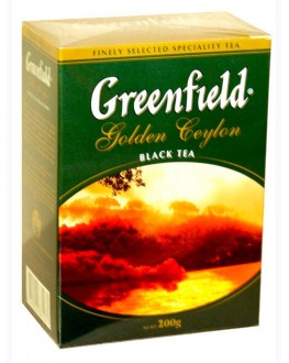 Чай GREENFIELD Golden Ceylon Цейлон 200 г к/п (4823096801070)