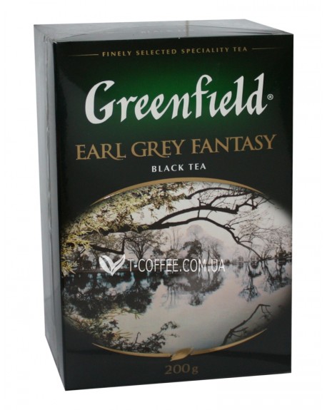 Чай GREENFIELD Earl Grey Fantasy Ерл Грей 200 г к/п (4823096801018)