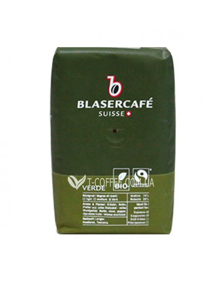 Кава BLASER CAFE Verde зернова 250 г (7610443002047)