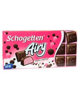 Шоколад SCHOGETTEN Airy Dark Cherry Темний Пористий Вишня 95 г (4000415017996)