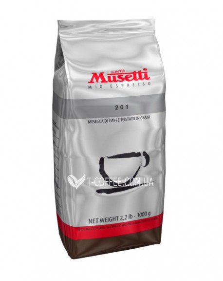 Кава MUSETTI 201 зернова 1 кг (8004769202516)