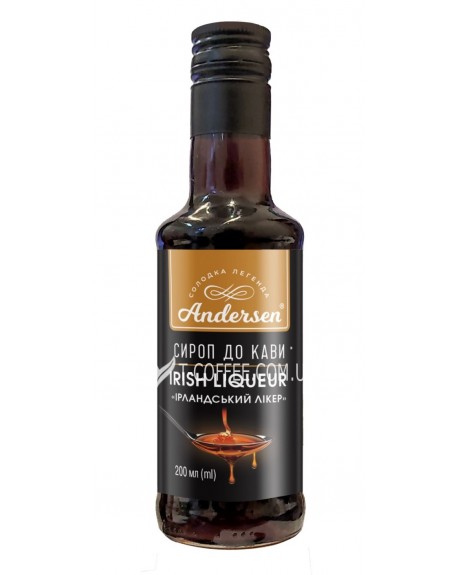 Сироп ANDERSEN Irish Liqueur Ирландский Ликер 200 мл (4820178463164)
