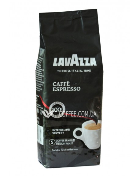 Кава LAVAZZA Caffe Espresso зернова 250 г (8000070018860)