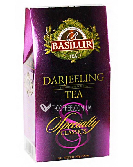 Чай BASILUR Darjeeling Дарджилінг - Обрана Класика 100 г к/п (4792252920712)