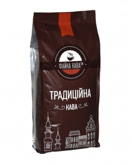 Кава ФАЙНА КАВА Традиційна зернова 1 кг