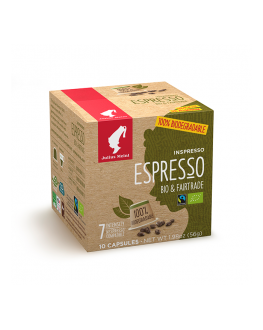 Кава JULIUS MEINL Inspresso Espresso Bio Fairtrade 100% Арабіка в капсулах 10 x 5,6 г