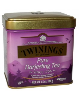 Чай TWININGS Pure Darjeeling Tea Дарджилінг 100 г ж/б (070177029661)