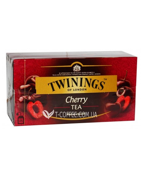 Чай TWININGS Cherry Tea Вишня 25 х 2 г (070177137830)