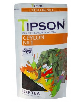 Чай TIPSON Ceylon №1 OPA Цейлонський 175 г ф/п (4792252937383)