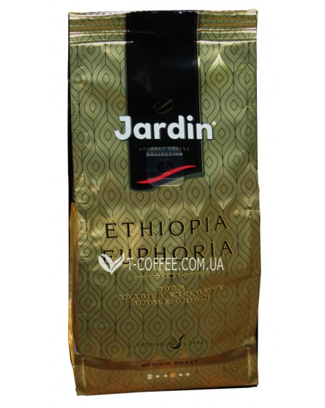 Кава JARDIN Gourmet Ethiopia Euphoria 100% Arabica мелена 250 г 