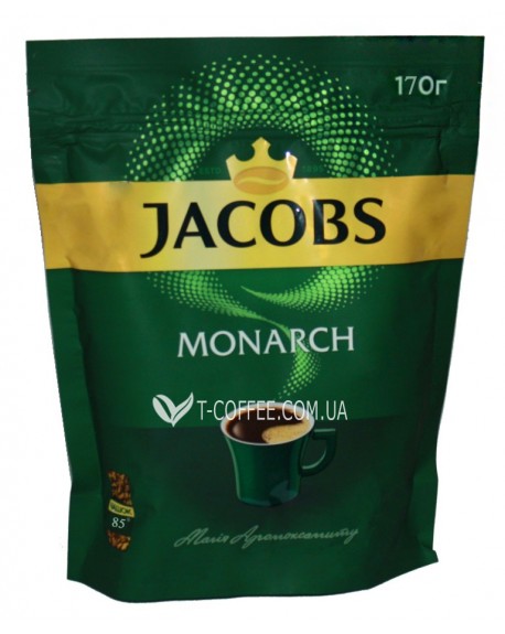 Кава JACOBS Monarch розчинна 170 г економ. пак. (4820187041735)