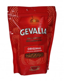 Кава GEVALIA Mellan Rost Original Instant розчинна 200 г економ. пак. (8711000538050)