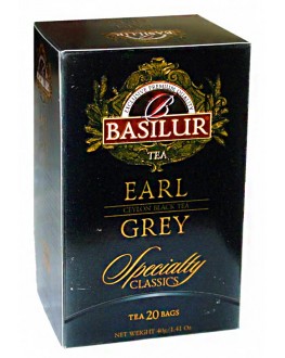 Чай BASILUR Earl Grey Ерл Грей - Обрана Класика 20 х 2 г (4792252001114)