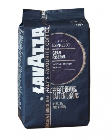 Кава LAVAZZA Espresso Gran Riserva зернова 1 кг (8000070022300)