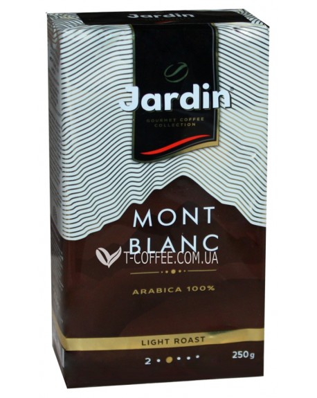 Кава JARDIN Gourmet Mont Blanc 100% Arabica мелена 250 г (4823096805474)