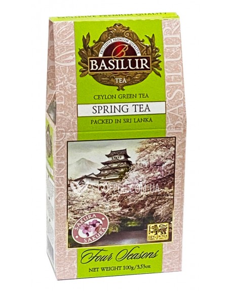 Чай BASILUR Spring Tea Весняний - Пори Року 100 г к/п (4792252915510)