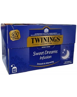 Чай TWININGS  Sweet Dreams трав’яний з ромашкою, липою, апельсином та медом 20 х 1г (070177234072)
