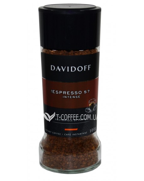 Кава DAVIDOFF Cafe Espresso 57 розчинна 100 г скл. б. (4006067061288)