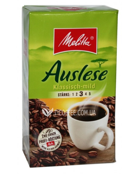 Кава MELITTA Auslese Klassisch-mild мелена 500 г (4002720002117)
