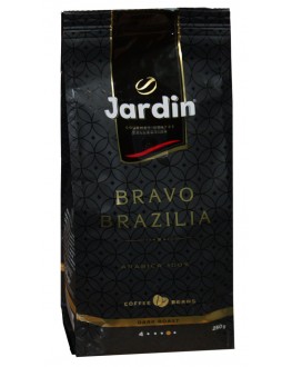 Кава JARDIN Gourmet Bravo Brazilia 100% Arabica зернова 250 г (4823096805047)