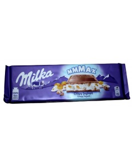 Шоколад MILKA Max Crispy Yogurt Пластівці Йогурт 300 г (7622400904608)