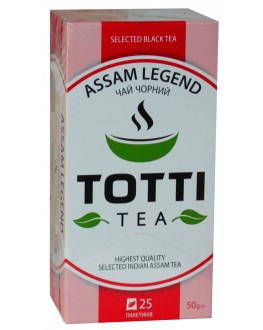 Чай TOTTI Assam Legend Легендарний Асам 25 x 2 г (8719189233162)
