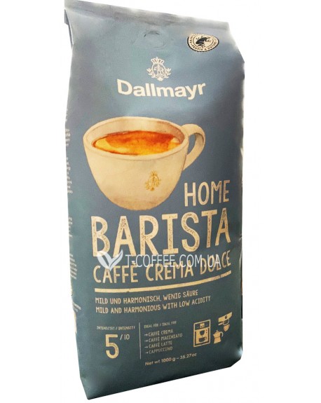 Кофе DALLMAYR Home Barista Caffe Crema Dolce зерновой 1 кг