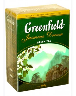 Чай GREENFIELD Jasmine Dream Зелений Жасмин 100 г к/п (4823096801186) 