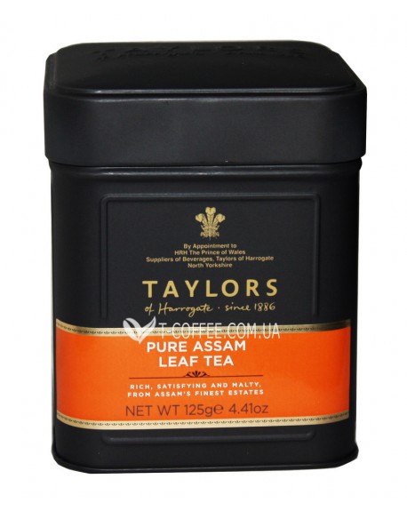 Чай TAYLORS Pure Assam Leaf Tea Ассам 125 г ж/б (615357119925)