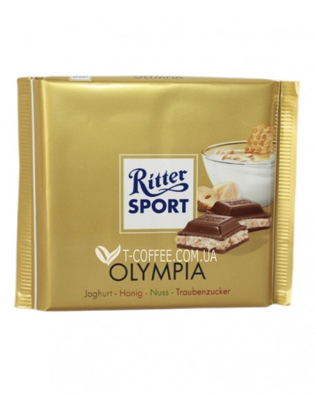 Шоколад RITTER SPORT Olympia Молочний Олімпія 100 г