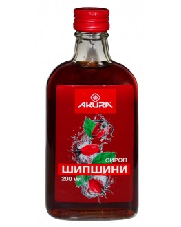 Сироп AKURA Шипшина 200 мл скл.пл (4820178461344)