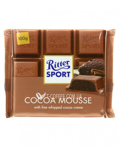Шоколад RITTER SPORT Kakao Mousse Молочний Какао Мус 100 г (4000417294005)