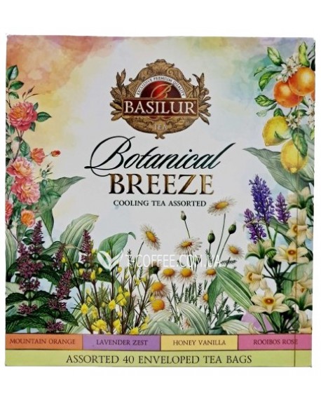Чай BASILUR Assorted Botanical Breeze Асорті - Подих природи 40 х 1,5 г (4792252946637)