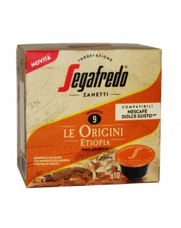 Кава SEGAFREDO Dolce Gusto Le Origini Etiopia в капсулах 10 х 7,5 г (8003410248484)